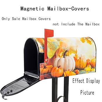 Amazon.com: Magnetic Pumpkins Fall-Autumn Seasonal-Mailbox